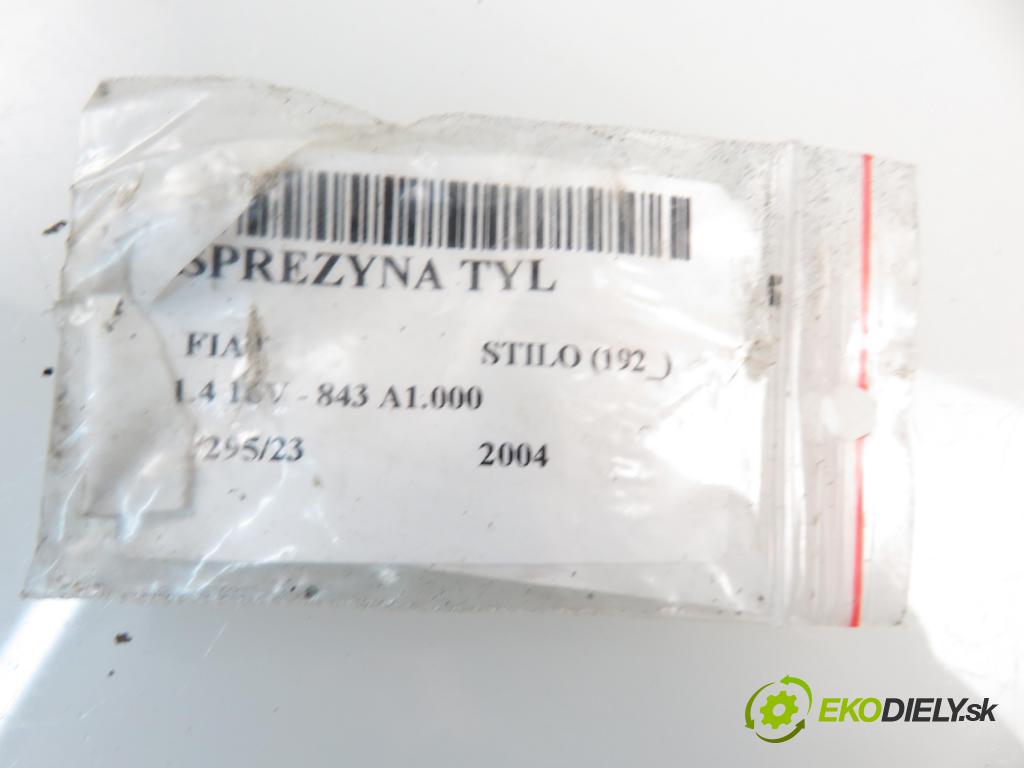 FIAT STILO (192_) HB 2004 1368,00 Sprężyny zawieszenia 1368,00 Pružina ZADNÉ: 