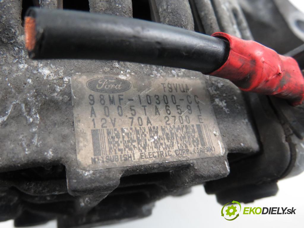 FORD FIESTA IV (JA_, JB_) HB 2000 1596,00 Alternatory kompletne 1596,00 Alternátor 98MF10300CC; A005TA6591 (Alternátory)