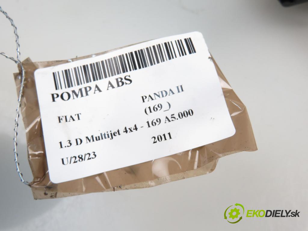 FIAT PANDA (169_) HB 2011 1248,00 Sterowniki ABS 1248,00 Pumpa ABS 0265232224; 51820132; 0265800784 (Pumpy ABS)