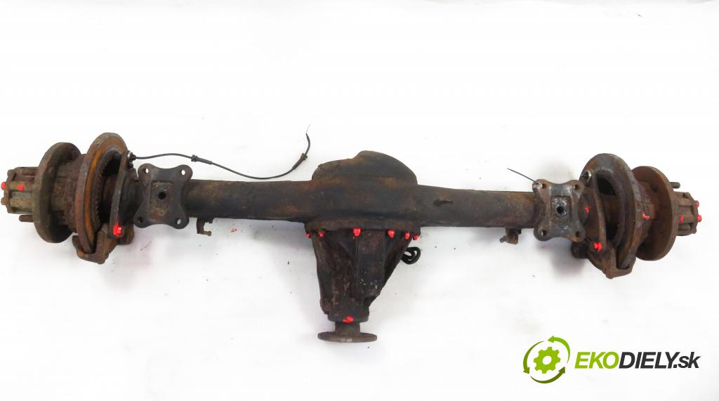 NISSAN CABSTAR (F24M, F24W) KABINA/PLATFORMA 2007 2488,00  2488,00 Most zadný / ,diferenciál (poškodený snímač ABS)