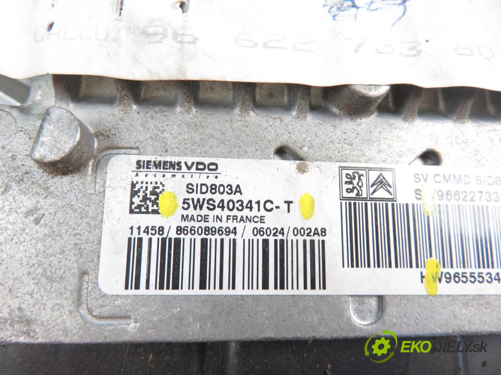CITROEN C4 I (LC_) HB 2006 1997,00 Sterowniki silnika 1997,00 Riadiaca jednotka Motor 5WS40341CT; 9662273380; 9655534080