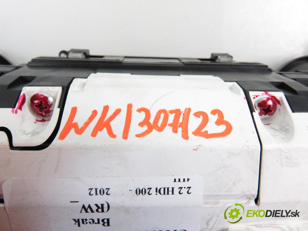 CITROEN C5 III Break (RW_) KOMBI 2012 2179,00 Liczniki, zegary 2179,00 Prístrojovka elektrický 9677285280