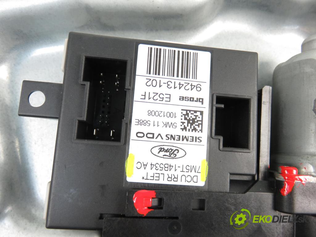 FORD KUGA I SUV 2009 1997,00 Podnośniki szyb 1997,00 Mechanizmus okien 7M51R24995DB; 7M5T14B534AC; 7M51R045H23