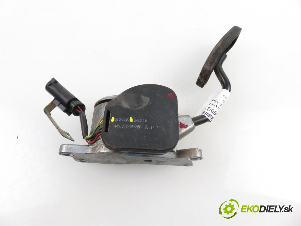 GAZ GAZELLE Platforma / podwozie KABINA/PLATFORMA 2006 2,10 Pozostałe 2134,00 Potenciometer plynového pedálu 2176830 (Pedále)