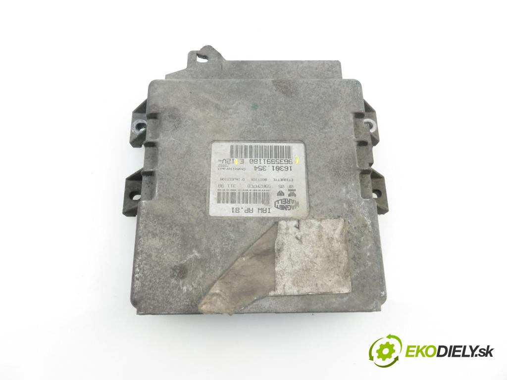 PEUGEOT 206 liftback (2A/C) HB 1998 1361,00 Sterowniki silnika 1361,00 Riadiaca jednotka Motor 9635991180E