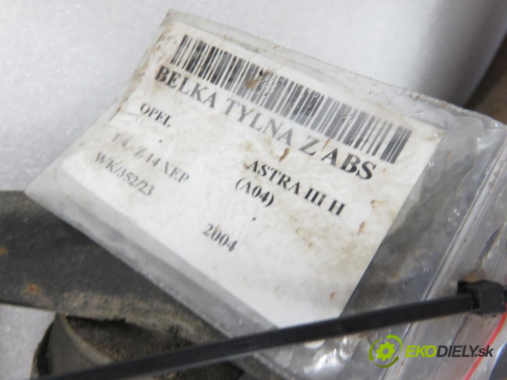OPEL ASTRA H (A04) HB 2004 66,00 1.4 - Z 14 XEP 1364,00 výztuha zadní část ABS