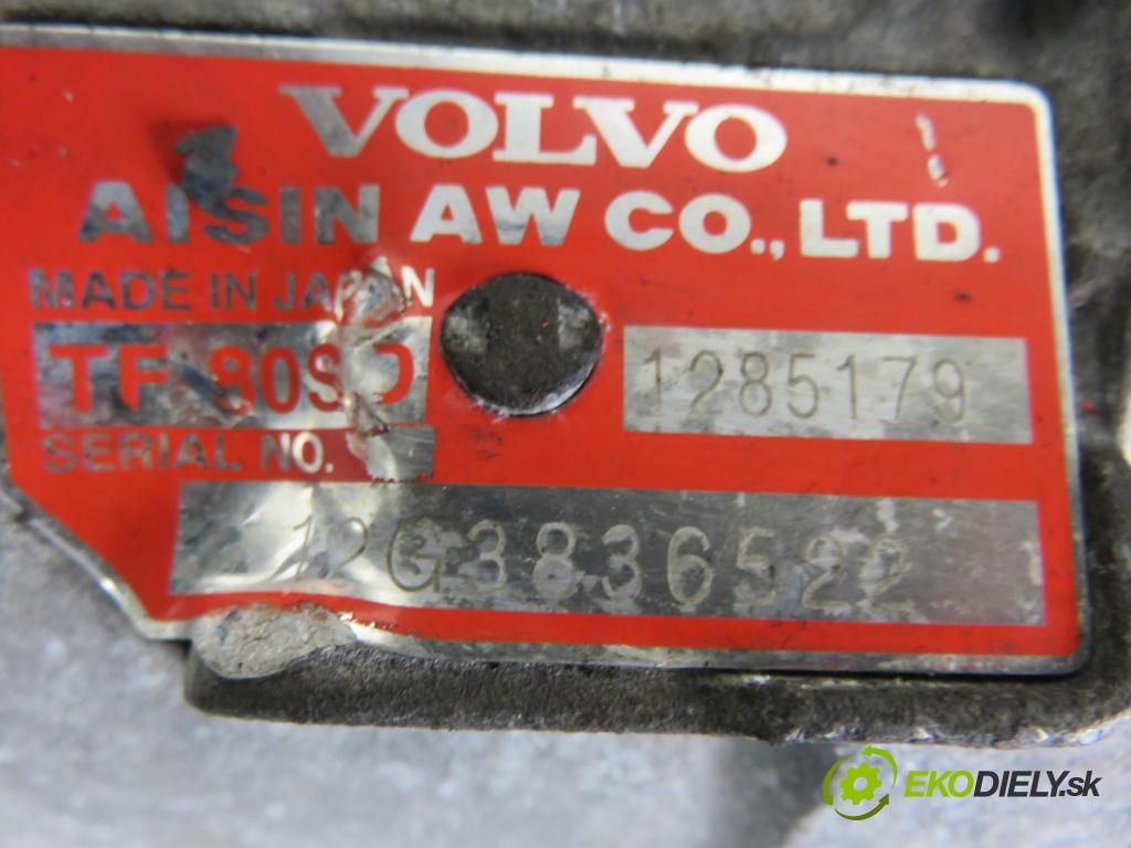 VOLVO V60 I (155) KOMBI 2013 1984,00 Kompletne skrzynie 1984,00 Prevodovka automatická TF80SC; AF40