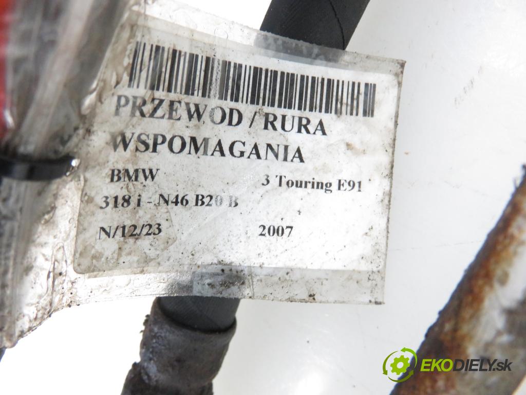 BMW 3 Touring (E91) KOMBI 2007 1995,00 Przewody układu wspomagania 1995,00 RIADOK: / Rúra servočerpadlo 6782553