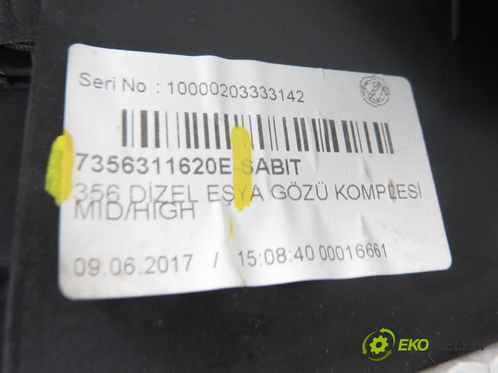FIAT TIPO kombi (356_357_) KOMBI 2017 1598,00 Schowki, półki 1598,00 Priehradka, kastlík 7356311620E