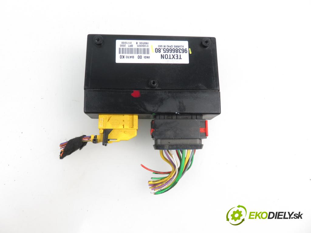 PEUGEOT 806 (221) MINIVAN 2000 1997,00 Moduły komfortu 1997,00 MODUL komfortu 9638666580