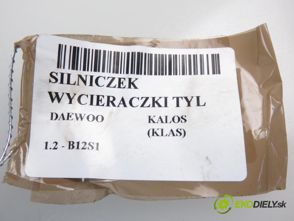 DAEWOO KALOS (KLAS) HB 2003 1150,00 Silniki wycieraczek 1150,00 Motorček stierače ZADNÉ: