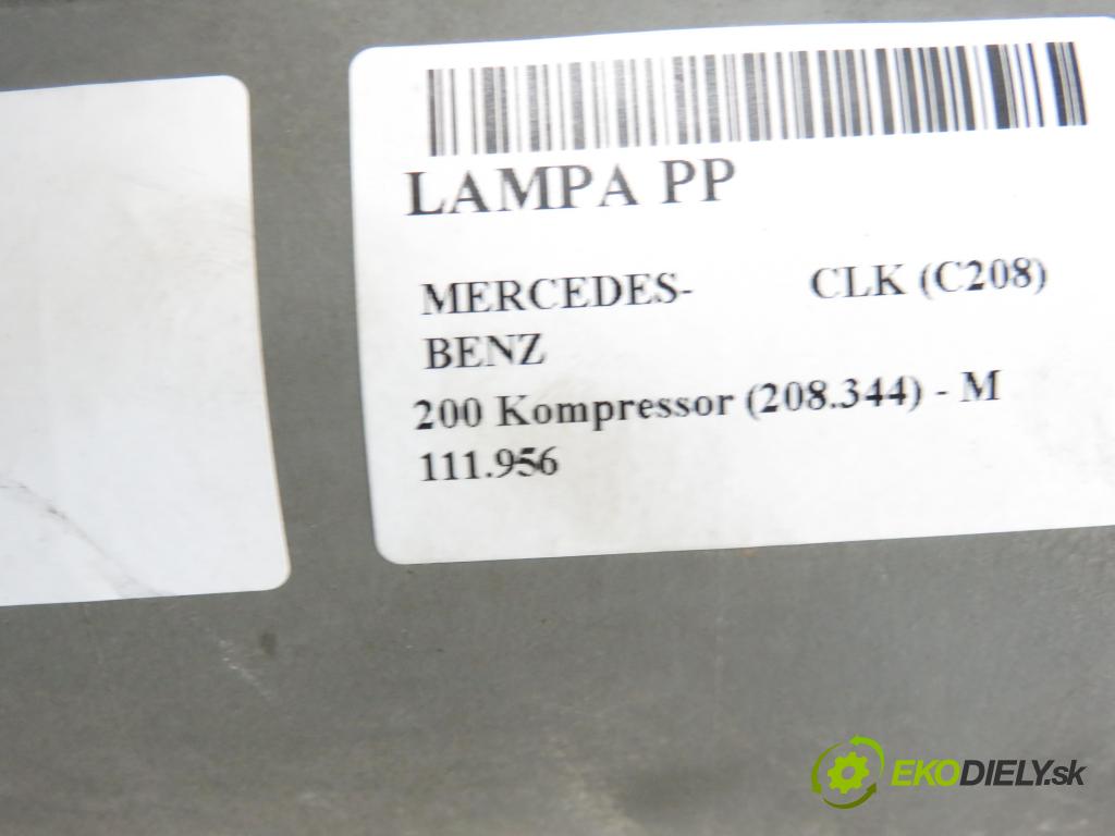 MERCEDES-BENZ CLK (C208) COUPE 2001 1998,00 Lampy przednie 1998,00 Svetlo PP