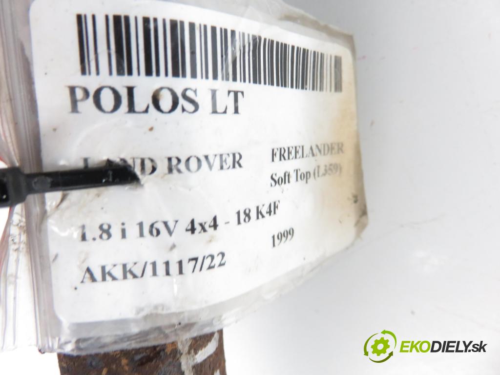 LAND ROVER FREELANDER Soft Top (L359) SUV 1999 88,00 1.8 i 16V 4x4 120 - 18 K4F 1796,00 poloos LT