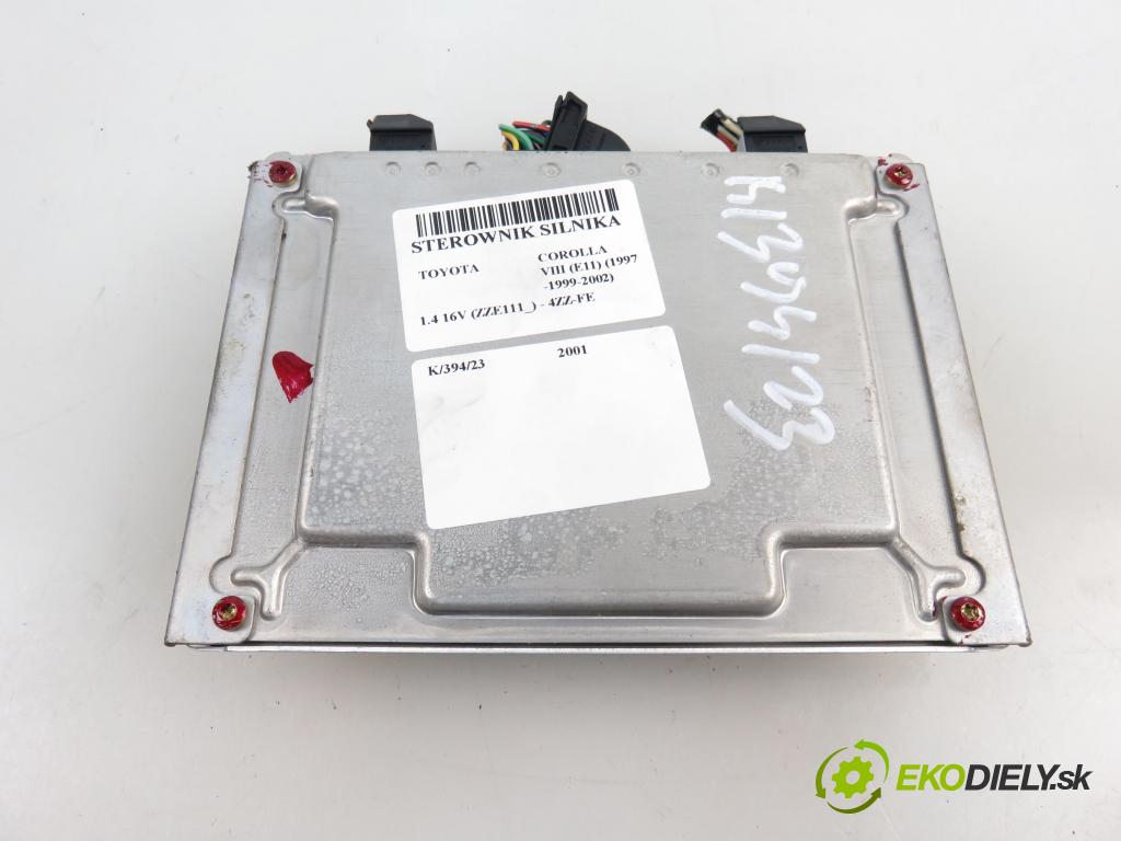 TOYOTA COROLLA (_E11_) LIFTBACK 2001 1398,00 Sterowniki silnika 1398,00 Riadiaca jednotka Motor 0261206229; 8966102663
