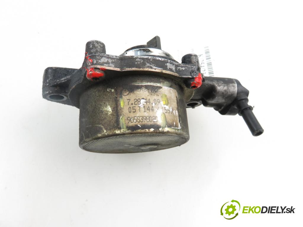 PEUGEOT 206 liftback (2A/C) HB 2003 1398,00 Pozostałe 1398,00 pumpa vakuová 9658398080; 7284409