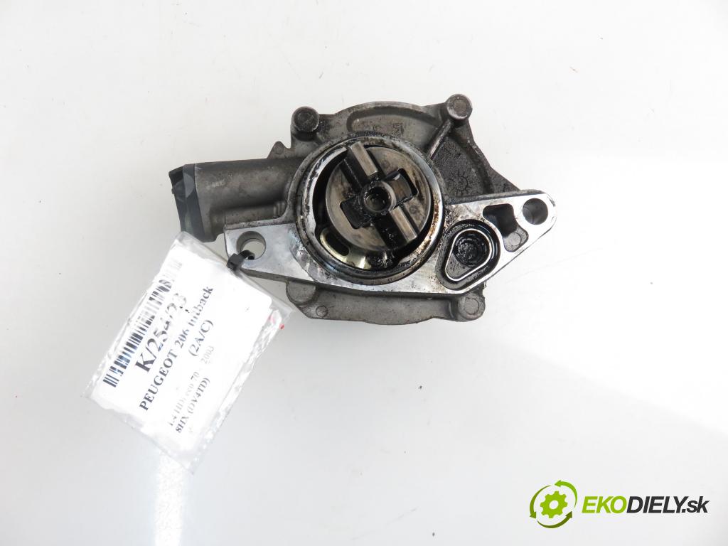 PEUGEOT 206 liftback (2A/C) HB 2003 1398,00 Pozostałe 1398,00 pumpa vakuová 9658398080; 7284409