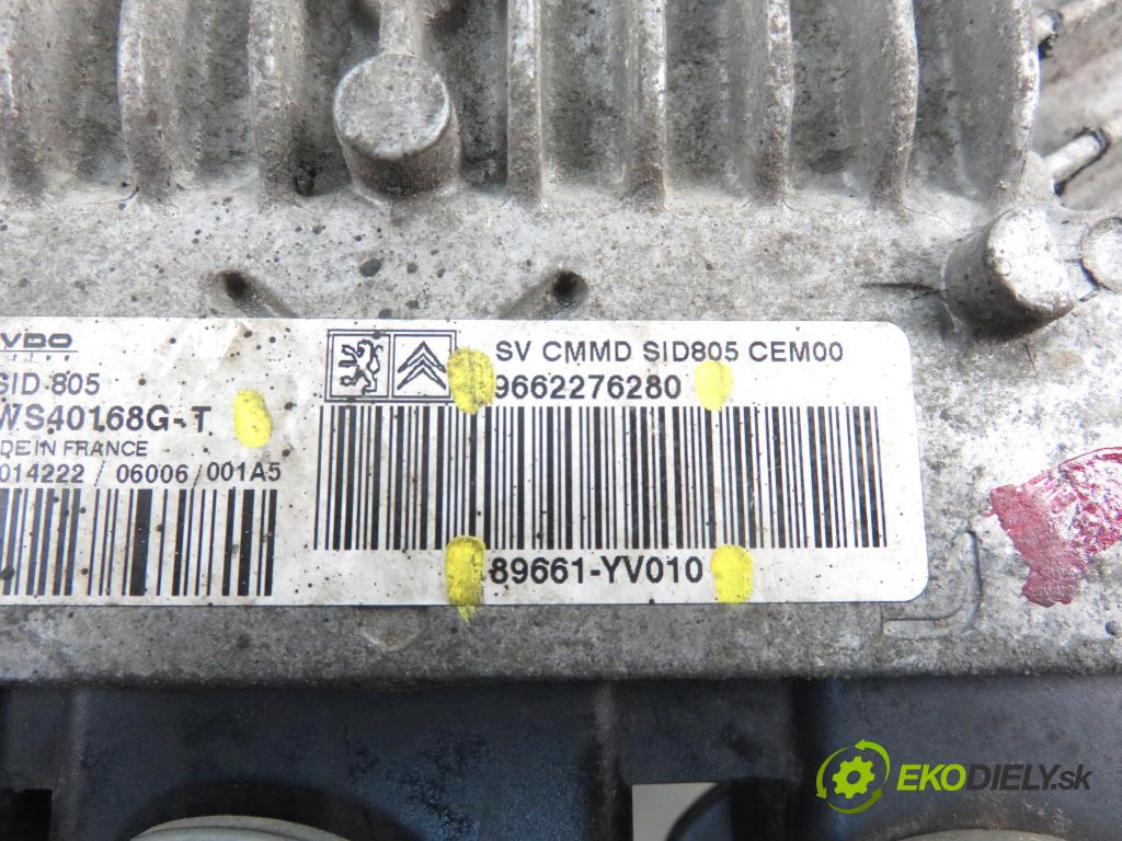 PEUGEOT 107 (PM_, PN_) HB 2006 1398,00 Sterowniki silnika 1398,00 Riadiaca jednotka Motor 9662276280; 89661YV010; 5WS40168GT