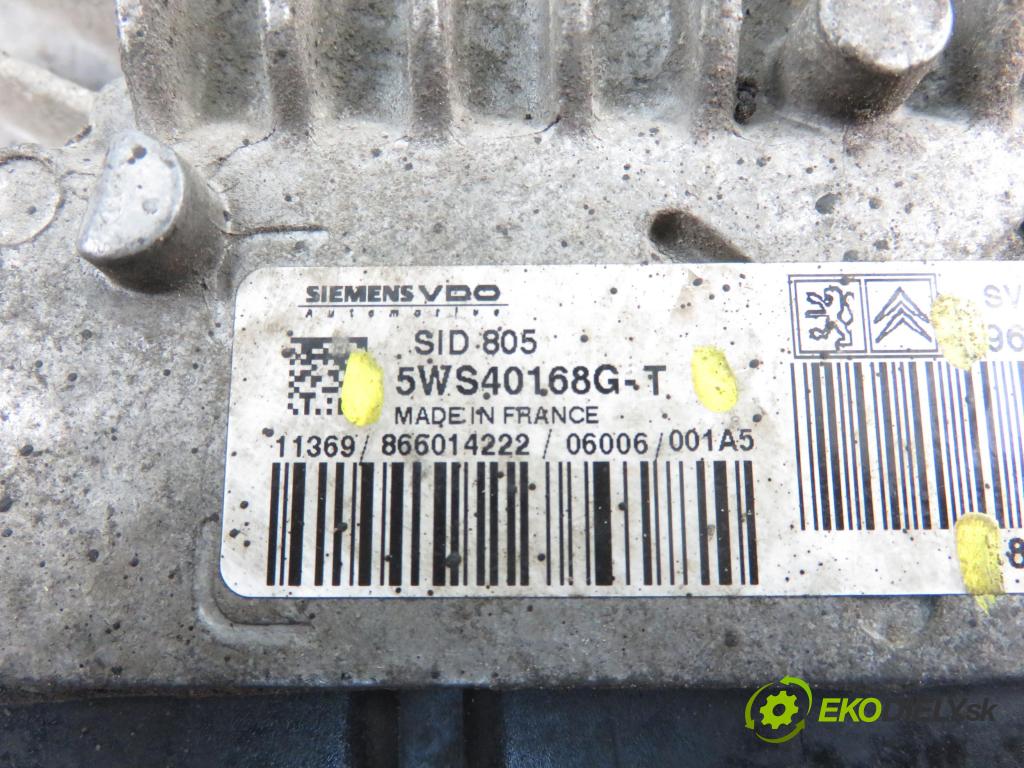 PEUGEOT 107 (PM_, PN_) HB 2006 1398,00 Sterowniki silnika 1398,00 Riadiaca jednotka Motor 9662276280; 89661YV010; 5WS40168GT