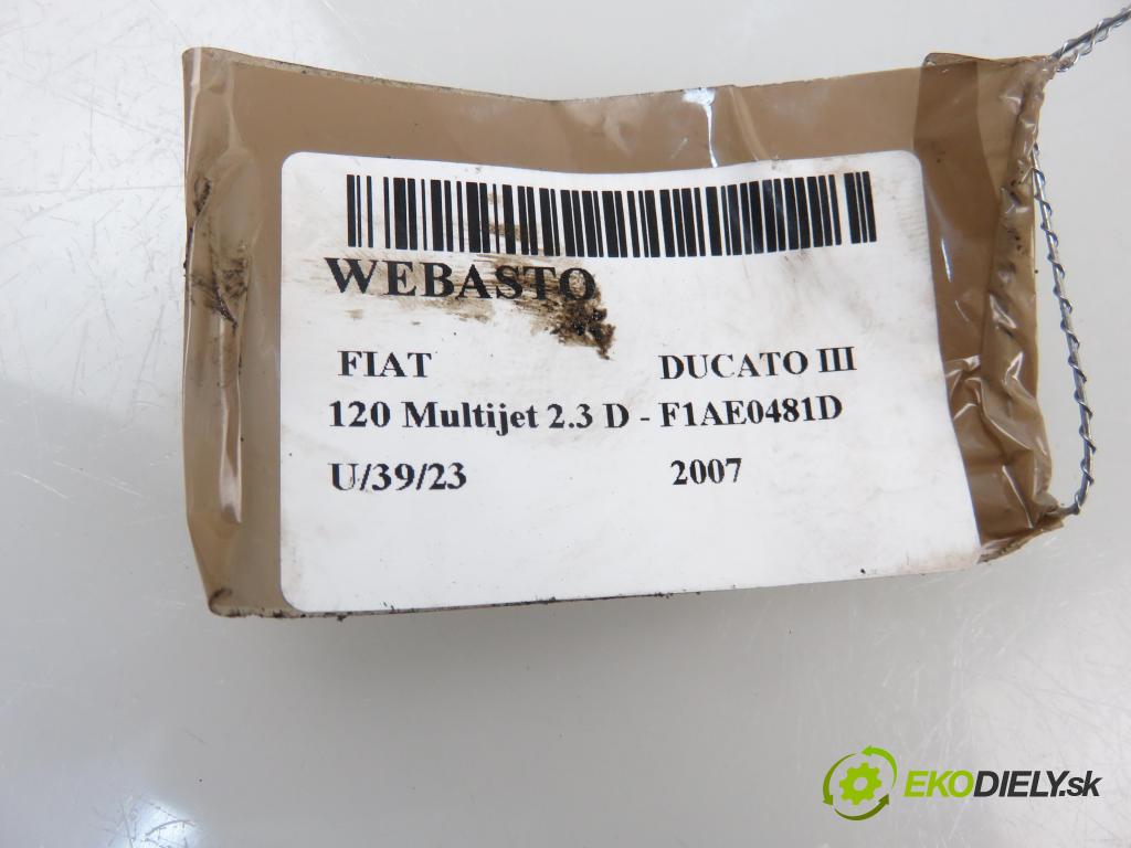 FIAT DUCATO Furgon (250_, 290_) FURGON 2007 2287,00 Części 2287,00 Webasto 9011698C (Webasto ohřívače)