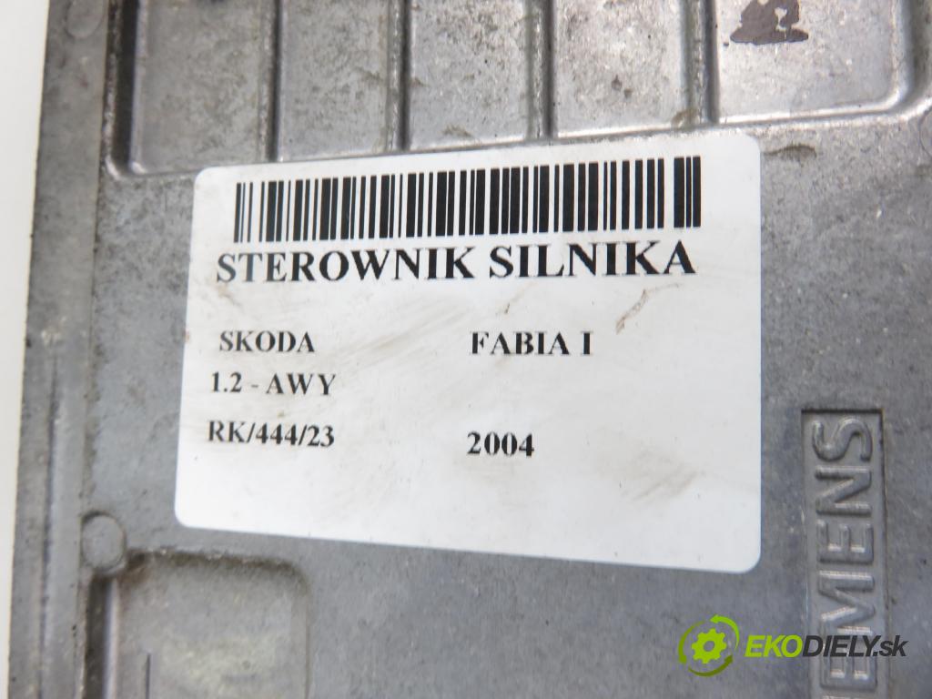 SKODA FABIA I (6Y2) HB 2004 1198,00 Sterowniki silnika 1198,00 Riadiaca jednotka Motor 03D906032R; 5wp40236