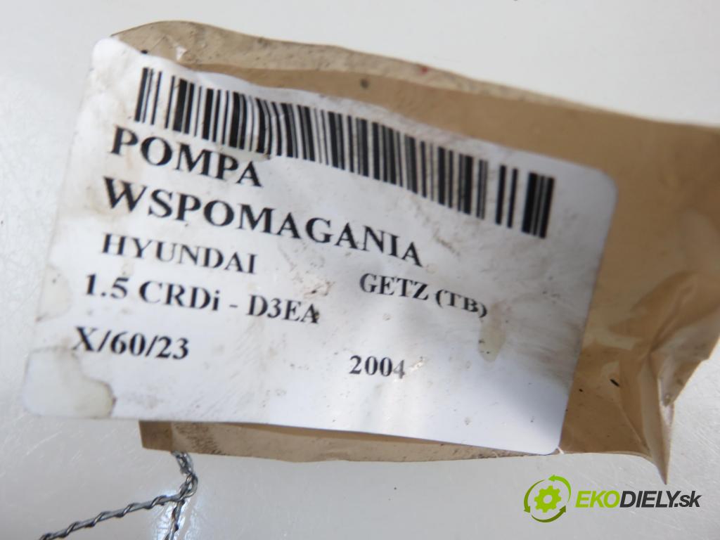 HYUNDAI GETZ (TB) HB 2004 1493,00 Pompy wspomagania 1493,00 Pumpa servočerpadlo  (Servočerpadlá, pumpy riadenia)
