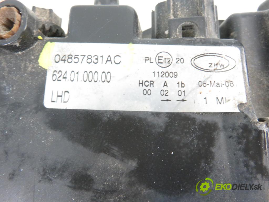 CHRYSLER VOYAGER IV (RG, RS) MINIVAN 2006 2776,00 Lampy przednie 2776,00 Svetlo LP 04857831AC