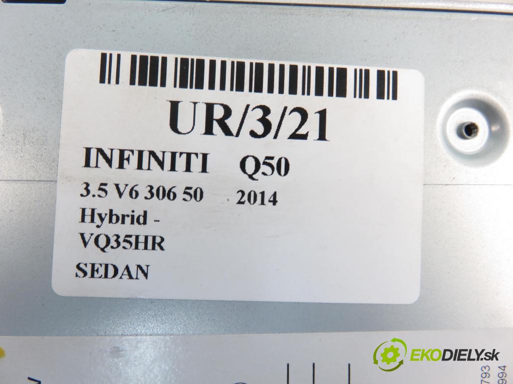 INFINITI Q50 SEDAN 2014 3498,00 Radioodtwarzacze 3498,00 RADIO CD 283304GN0A
