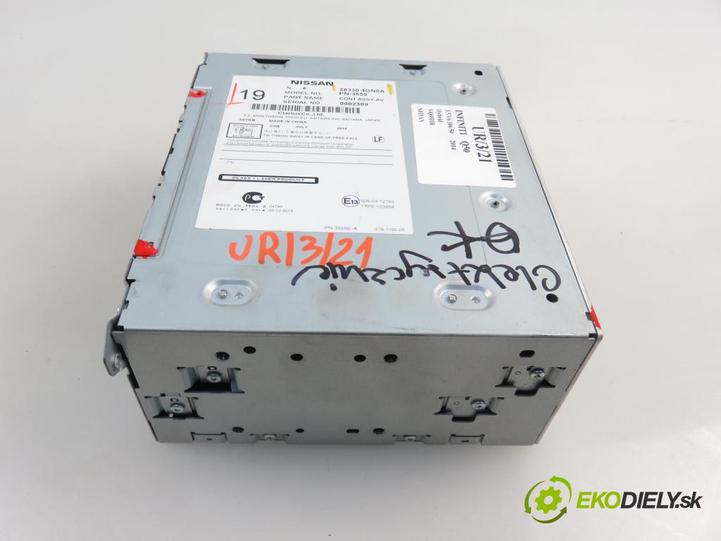 INFINITI Q50 SEDAN 2014 3498,00 Radioodtwarzacze 3498,00 RADIO CD 283304GN0A