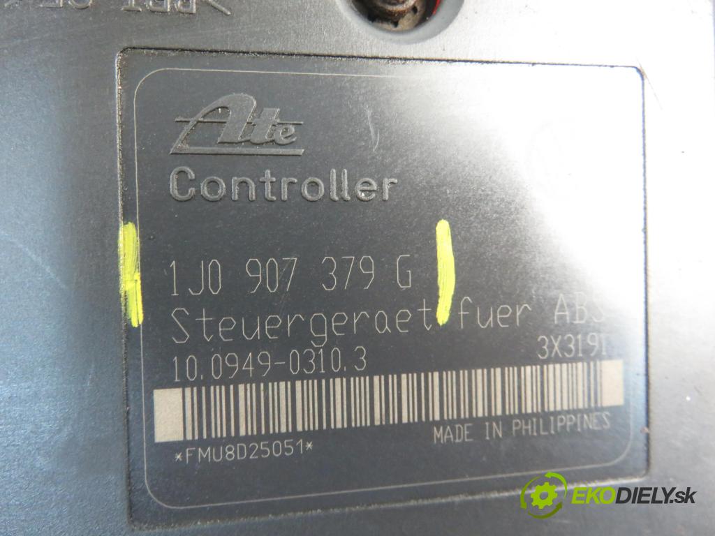 AUDI A3 (8L1) HB 1998 1896,00 Sterowniki ABS 1896,00 Pumpa ABS 1J0907379G; 1j0614117C (Pumpy ABS)