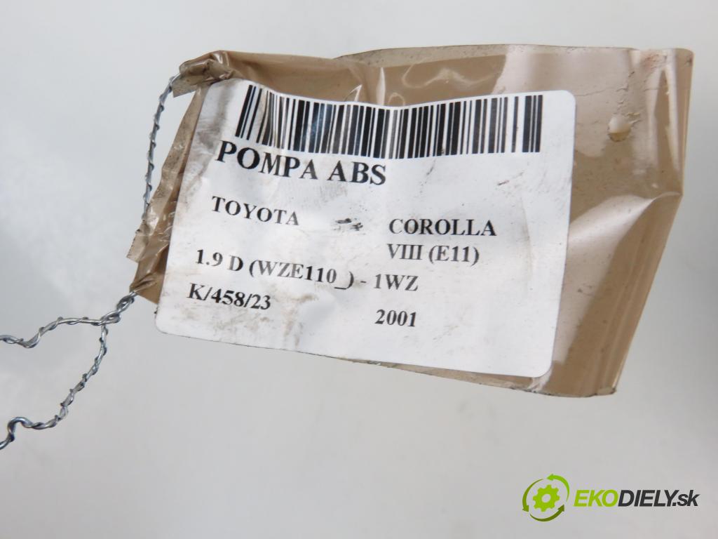 TOYOTA COROLLA (_E11_) HB 2001 1867,00 Sterowniki ABS 1867,00 Pumpa ABS 4451012310; 8954112120 (Pumpy ABS)