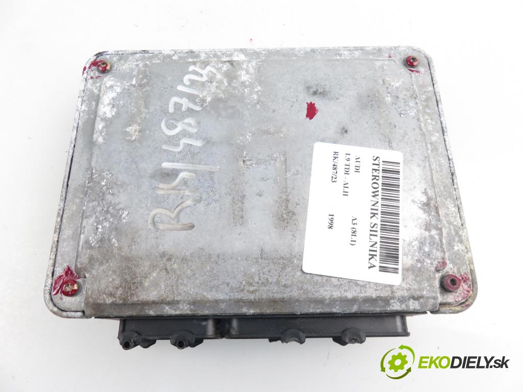 AUDI A3 (8L1) HB 1998 1896,00 Sterowniki silnika 1896,00 Riadiaca jednotka Motor 038906018AR; 0281001728