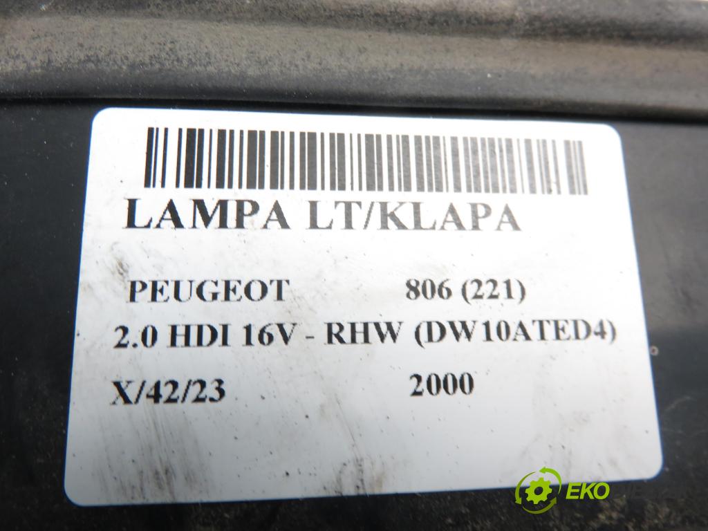 PEUGEOT 806 (221) MINIVAN 2000 1997,00 Lampy tylne 1997,00 Svetlo ľavé zadné kufor
