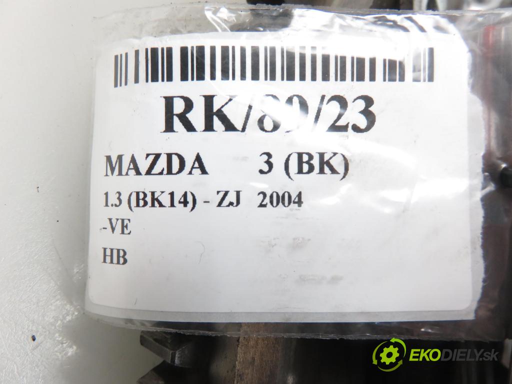 MAZDA 3 (BK) HB 2005 1349,00 Koła dwumasowe i zamachowe 1349,00 Koleso zotrvačník 320043810; 120034210