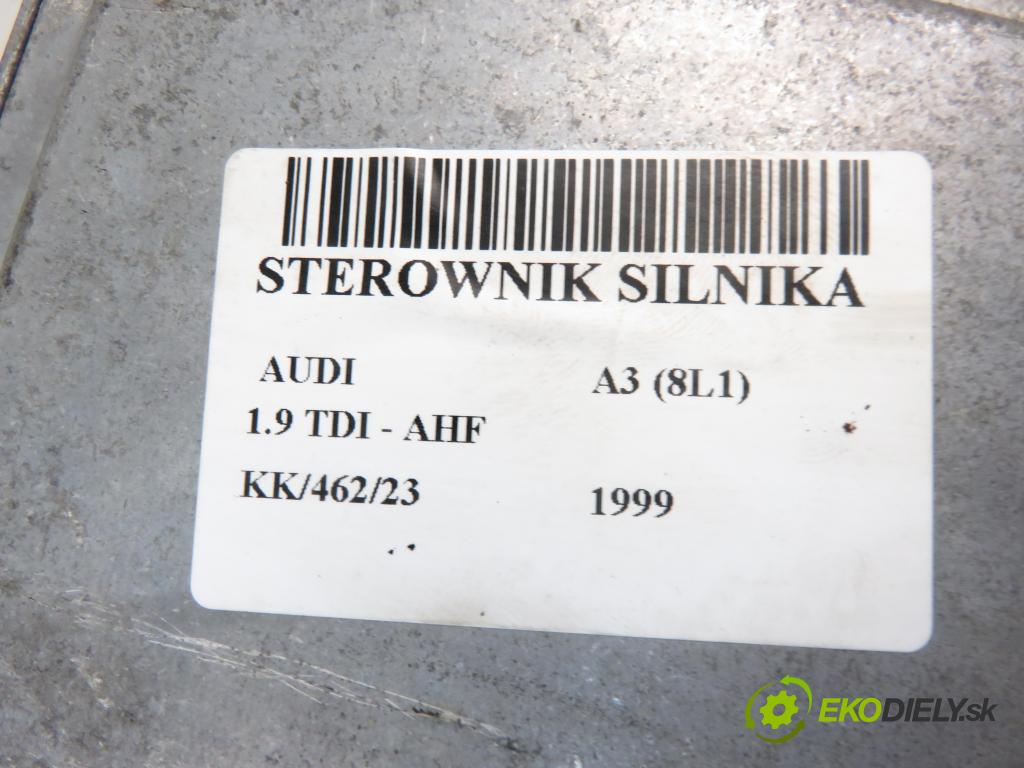 AUDI A3 (8L1) HB 1999 81,00 1.9 TDI 110 - AHF 1896,00 řídící jednotka motora 038906018BP ; 0281001848