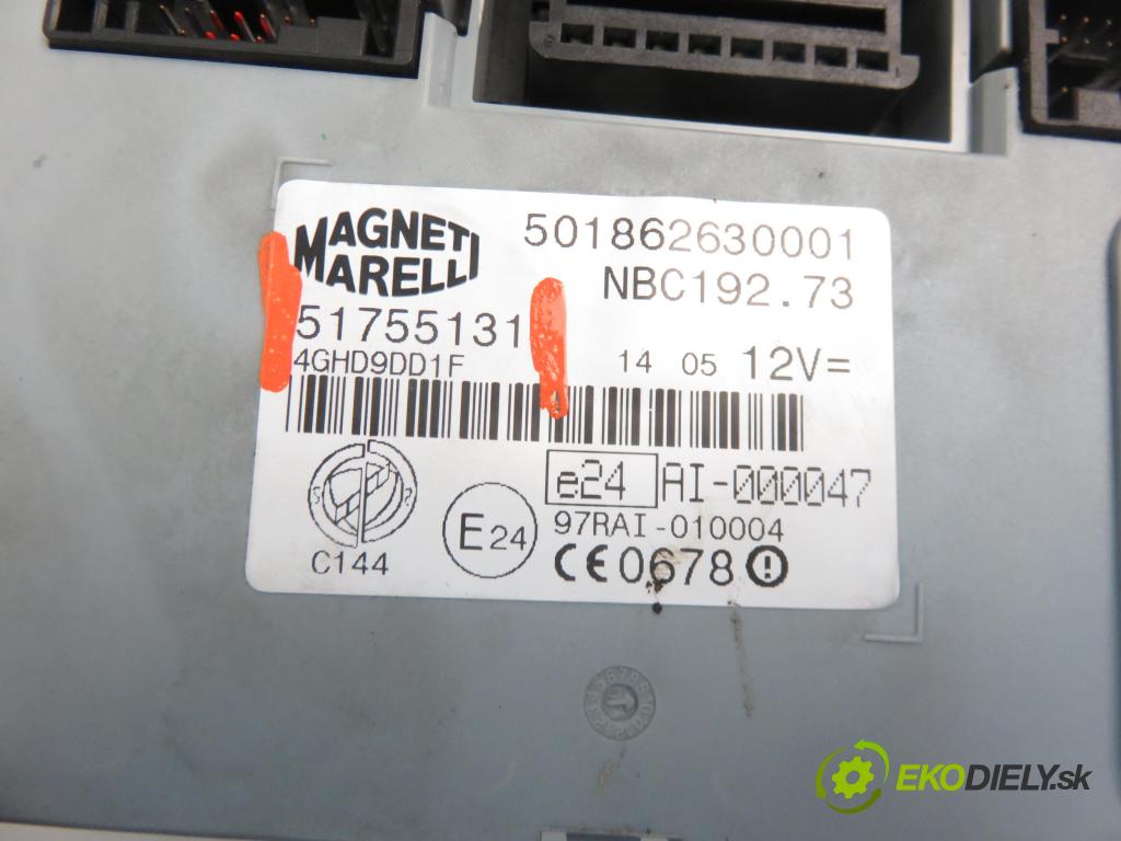 FIAT STILO Multi Wagon (192_) KOMBI 2005 1910,00 Skrzynki bezpieczników 1910,00 MODUL BSI 51755131