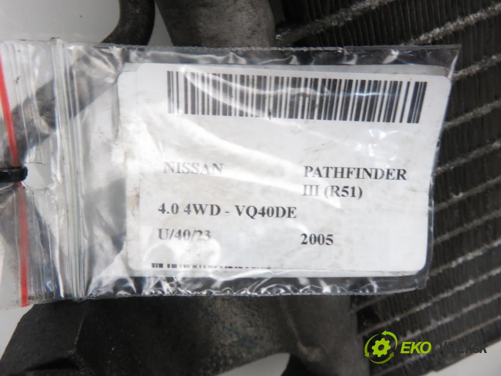 NISSAN PATHFINDER III (R51) SUV 2005 3954,00 Chłodnice klimatyzacji (skraplacze) 3954,00 chladič klimatizácie 92100EA500 (Chladiče klimatizácie)