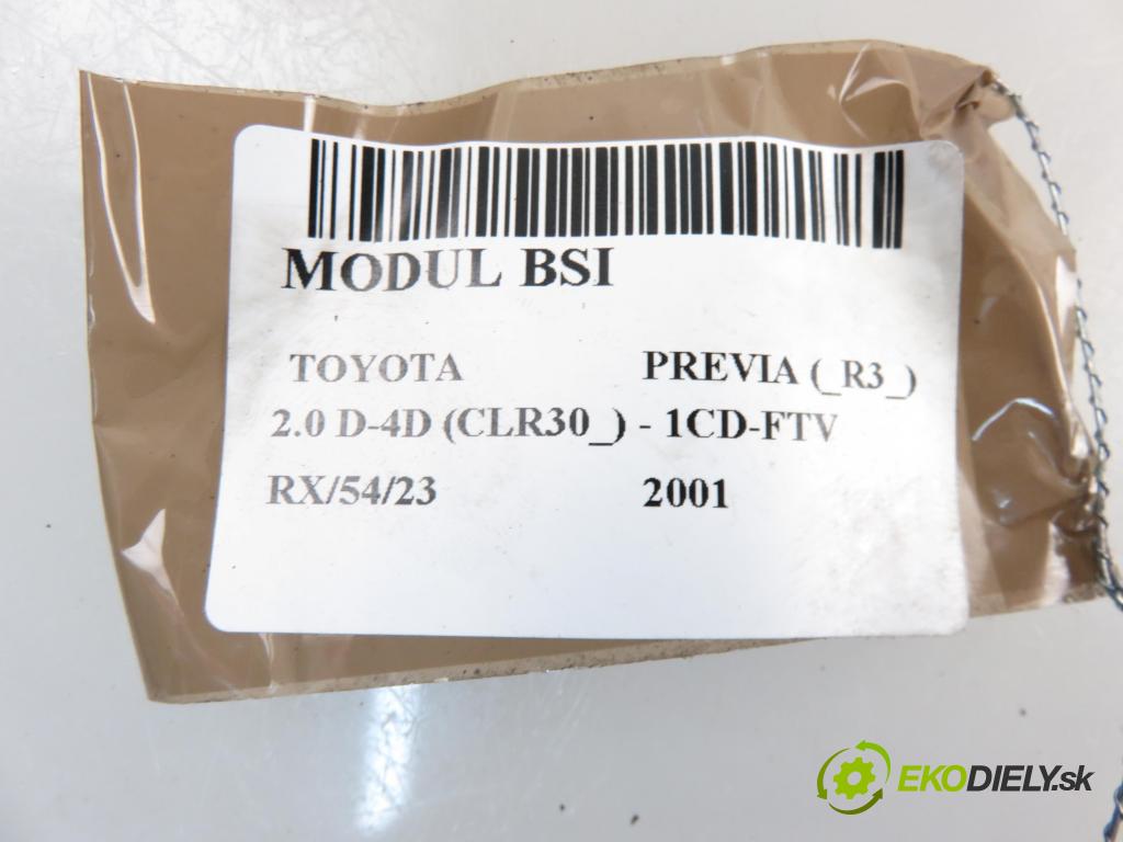 TOYOTA PREVIA (_R3_) MINIVAN 2001 1995,00 Skrzynki bezpieczników 1995,00 MODUL BSI 8922128040