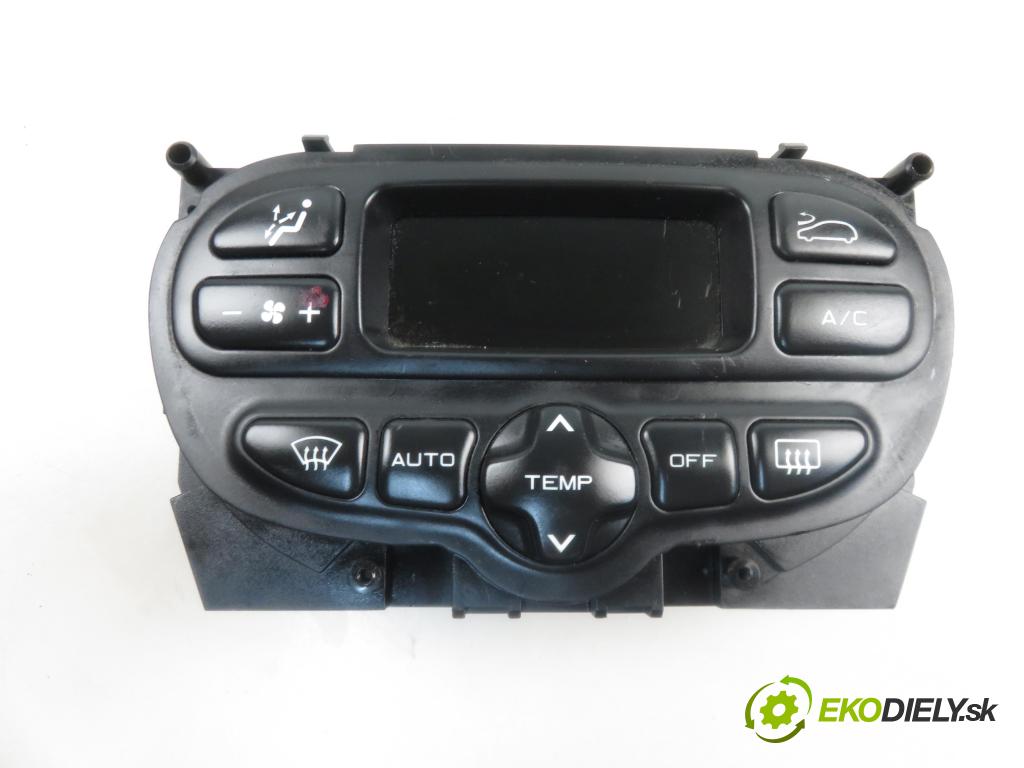PEUGEOT 206 liftback (2A/C) HB 2005 1997,00 Panele sterowania, przełączniki 1997,00 Panel kúrenia KLIMATRONIK 96430550XT
