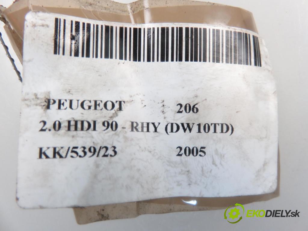 PEUGEOT 206 liftback (2A/C) HB 2005 1997,00 Przepływomierze 1997,00 váha vzduchu vzduchu 9628336380; 5WK9623