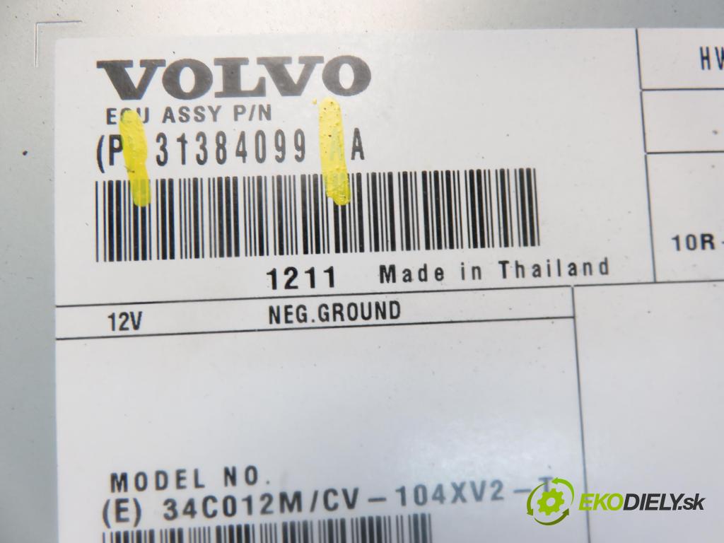 VOLVO V60 I (155) KOMBI 2012 1984,00 Wzmacniacze 1984,00 Zosilňovač 31384099 (Zosilňovače)