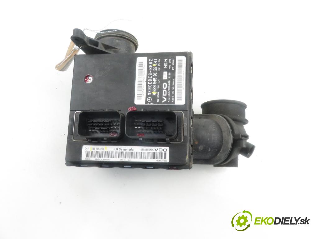 MERCEDES-BENZ KLASA A (W168) HB 1999 1898,00 Sterowniki silnika 1898,00 Riadiaca jednotka Motor 0295450132; 1661403900