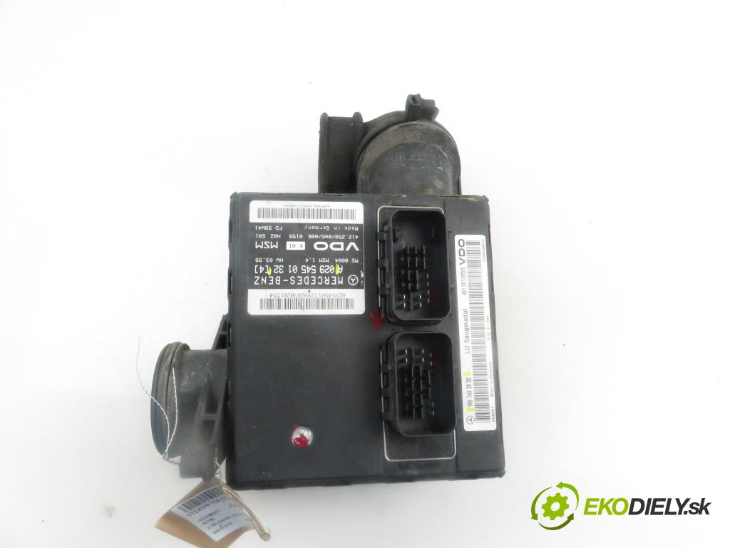 MERCEDES-BENZ KLASA A (W168) HB 1999 1898,00 Sterowniki silnika 1898,00 Riadiaca jednotka Motor 0295450132; 1661403900