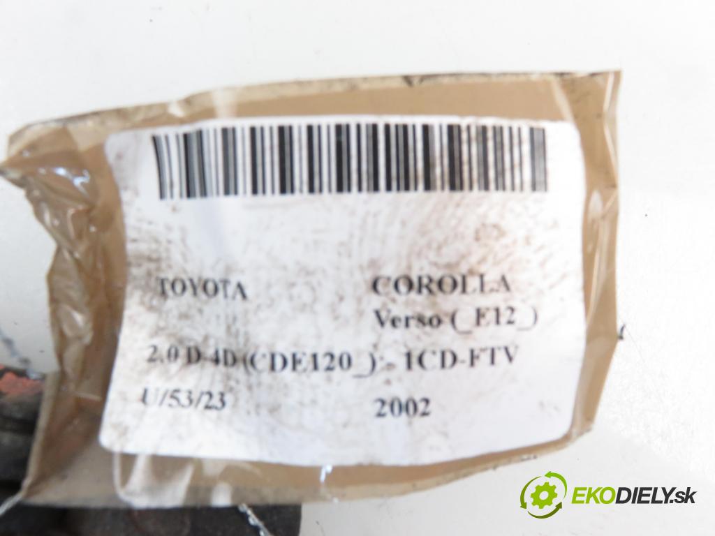 TOYOTA COROLLA Verso (_E12_) MINIVAN 2002 1995,00 Zaciski 1995,00 Brzdič strmeň LT