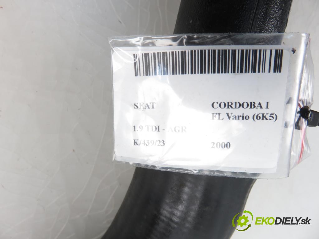 SEAT CORDOBA Vario (6K5) KOMBI 2000 1896,00 Przewody chłodnic powietrza 1896,00 Rúra intercoolera turba 6K0145840AC; 6K0145844D; 6K0145840AG