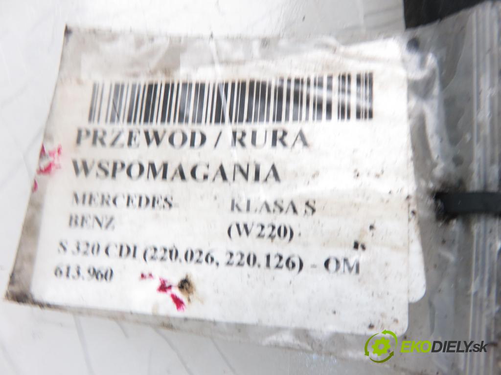 MERCEDES-BENZ KLASA S (W220) SEDAN 2001 3222,00 Przewody układu wspomagania 3222,00 RIADOK: / Rúra servočerpadlo 2204660381