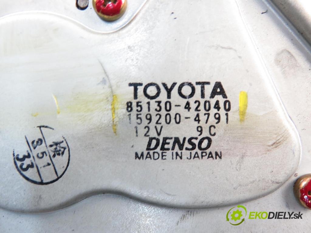 TOYOTA RAV 4 II (_A2_) SUV 2001 1995,00 Silniki wycieraczek 1995,00 Motorček stierače ZADNÉ: 8513042040 ; 1592004791