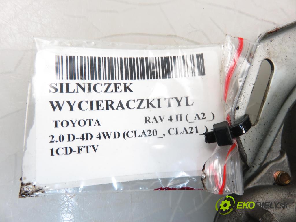 TOYOTA RAV 4 II (_A2_) SUV 2001 1995,00 Silniki wycieraczek 1995,00 Motorček stierače ZADNÉ: 8513042040 ; 1592004791