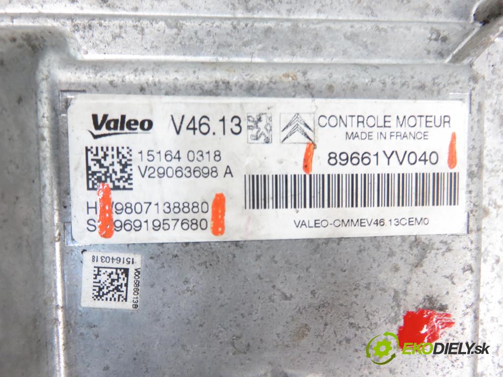 CITROEN C1 II HB 2015 1199,00 Sterowniki silnika 1199,00 Riadiaca jednotka Motor 9807138880; 9691957680