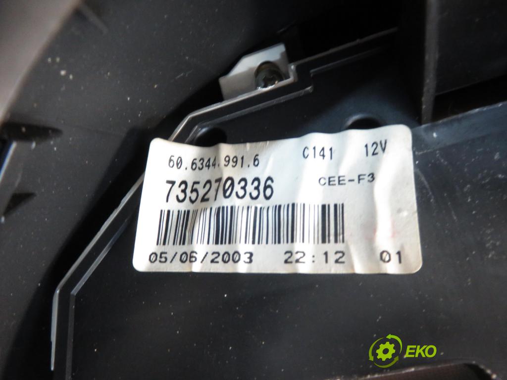 FIAT SEICENTO / 600 (187_) HB 2003 1108,00 Liczniki, zegary 1108,00 prístrojovka elektrický 735270336