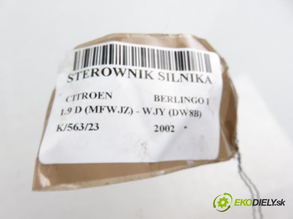 CITROEN BERLINGO / BERLINGO FIRST nadwozie wielkoprzestrzenne (MPV) KOMBIVAN 2002 1868,00 Sterowniki silnika 1868,00 Riadiaca jednotka Motor 9648225280